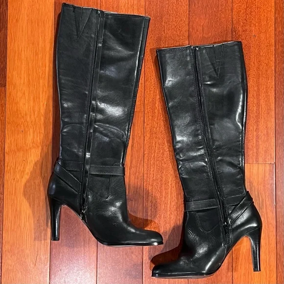 Ralph Lauren high heel boots - Picture 1 of 6
